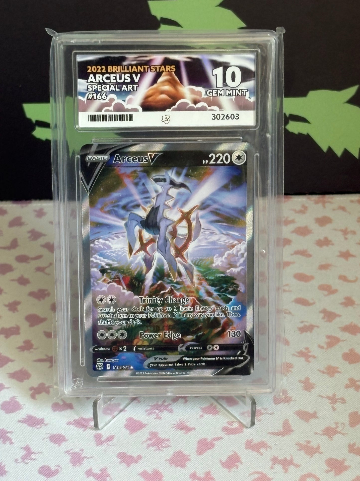 ACE 10 Arceus V(Alternate Full Art)- Brilliant Stars