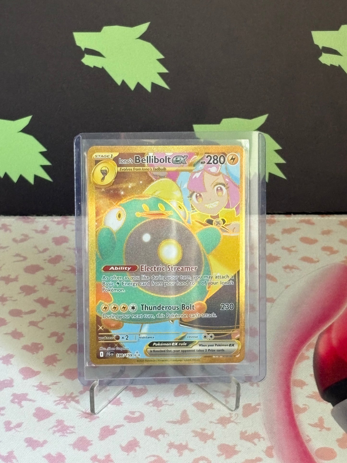 Iono’s Bellibolt – 188/159 (Hyper Rare) – Journey Together