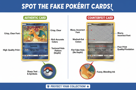 Spotting FAKE Pokemon Cards